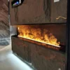 Rgb Led Electric Fireplace, 8-Color, Wall - view 3
