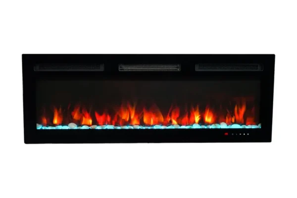 Rgb Led Electric Fireplace, Wall, 750/1500W - view 5