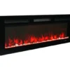 Rgb Led Electric Fireplace, Wall, 750/1500W - view 6