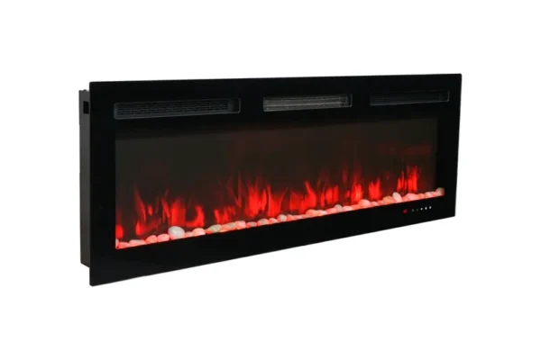 Rgb Led Electric Fireplace, Wall, 750/1500W - view 6
