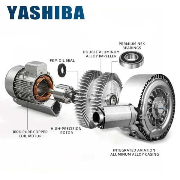 Ring Blower, 380V, 380 V, 15000W - view 4