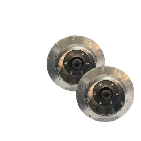 Riveted Wind Wheel Fan, 280mm, Aluminum, Centrifugal - view 4