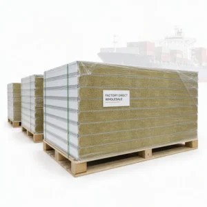 Rock Wool Sandwich Panel, A1, 5 year