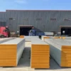 Rock Wool Sandwich Panel, Wall, Steel
