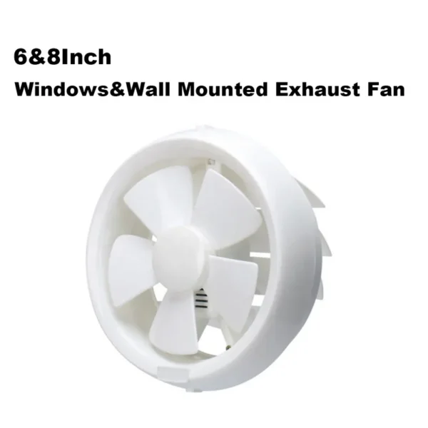 Rohs Certified Exhaust Fan, 6Inch, Plastic