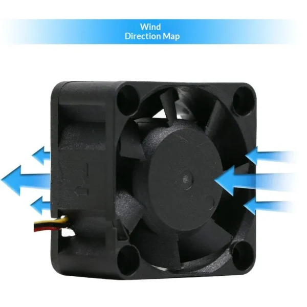 Roller Fan, 12V, 4020, Pin/4P, Brushless - view 3