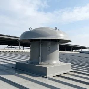 Roof Axial Fan, 120 V, Electric