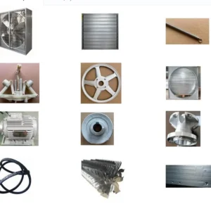 Roof Downblast Exhaust Fan, Plastic Shed