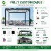 Roof Exhaust Fans, Aluminum, Aluminum Alloy Frame, Arches - view 3