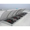 Roof Exhaust Fans, Aluminum, Skylight