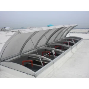 Roof Exhaust Fans, Aluminum, Skylight