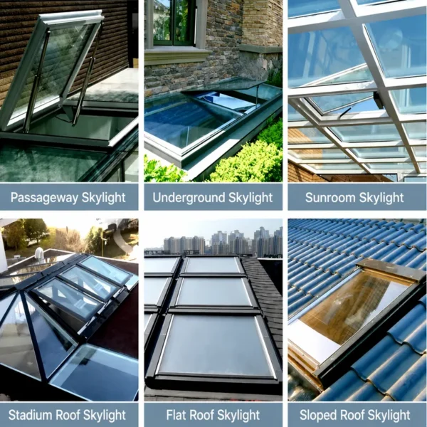 Roof Exhaust Fans, Aluminum, Skylight - view 2