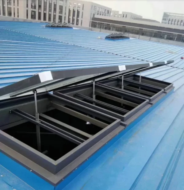 Roof Exhaust Fans, Aluminum, Skylight - view 3