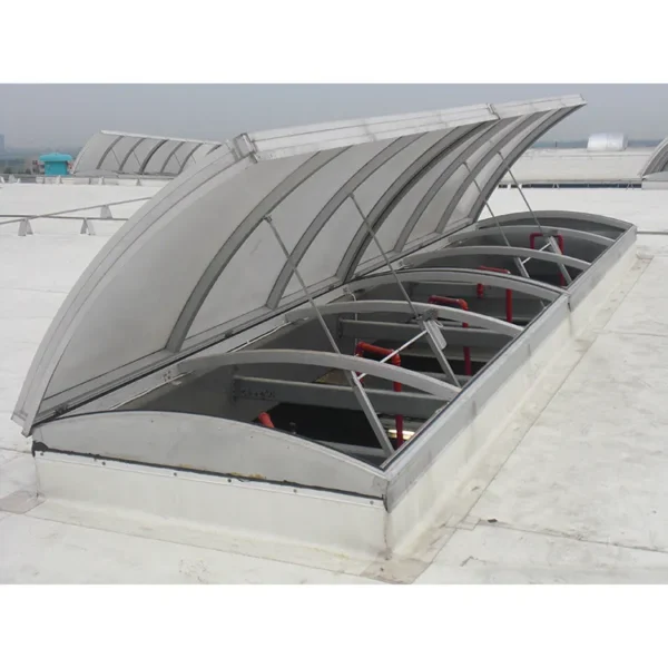 Roof Exhaust Fans, Aluminum, Skylight - view 4