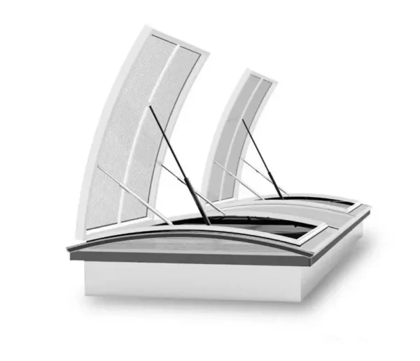 Roof Exhaust Fans, Aluminum, Skylight - view 5