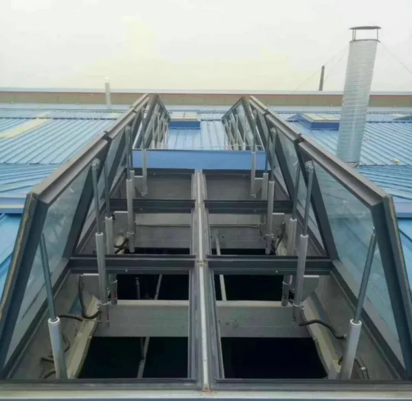 Roof Exhaust Fans, Aluminum, Skylight - view 5