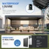 Roof Exhaust Fans, Aluminum, Waterproof - view 2