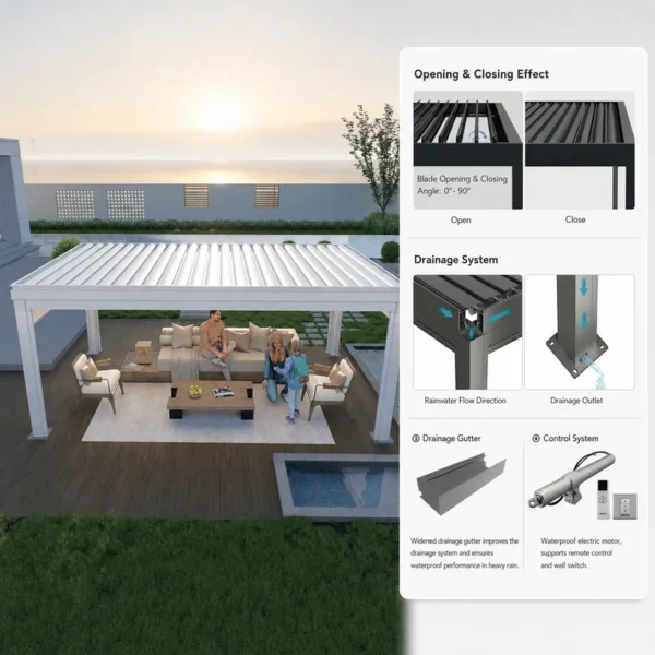 Roof Exhaust Fans, Aluminum, Waterproof - view 3