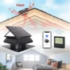 Roof Exhaust Fans, Brushless, 40W, Solar, 5-Year - view 2