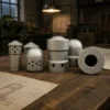 Roof Exhaust Fans, Cast, Metal, Thermostat