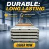 Roof Metal Wall Panel, Rock Wool
