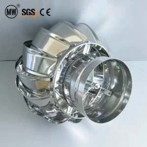 Roof Mounted Exhaust Fan, 100mm, Stainless, Steel