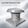 Roof Mounted Exhaust Fan, Stainless, Steel, Waterproof, Axial - view 4