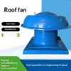 Roof Smoke Exhaust Fan, DWT, Axial, FRP, Steel