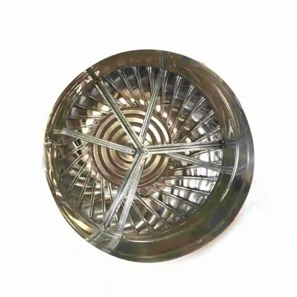 Roof Turbine Ventilator, Stainless, Steel, 50-100m - view 3