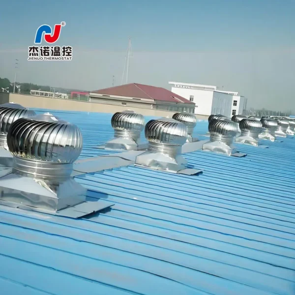 Roof Turbo Exhaust Fan, Stainless, Steel - view 2