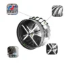 Roof Turbo Exhaust Fan, Stainless, Steel - view 5