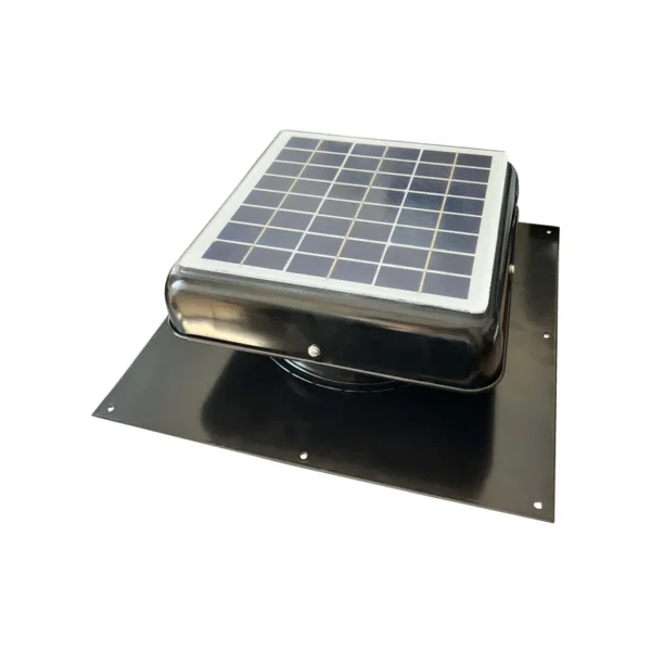 Roof Vent Exhaust Fan, 6W, Solar, 200, CFM - view 2