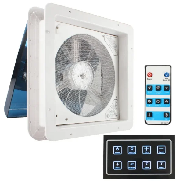 Roof Vent Fan, HEYRV, 14'', 12V, 340mm - view 3