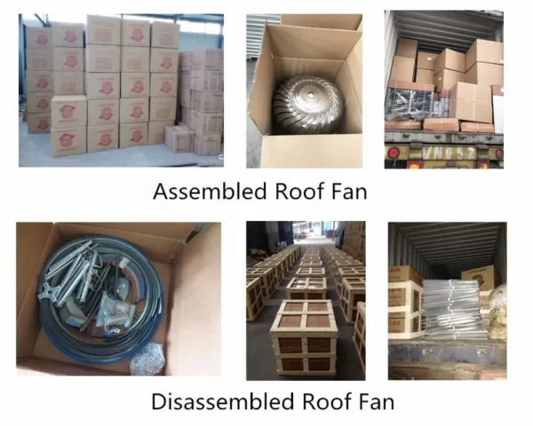 Roof Ventilating Exhaust Fan, 800mm, No, 6500cbm - view 5