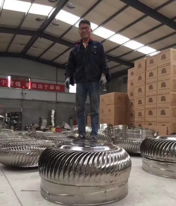 Roof Ventilation Exhaust Fan, SS304, 500mm, 600mm - view 6