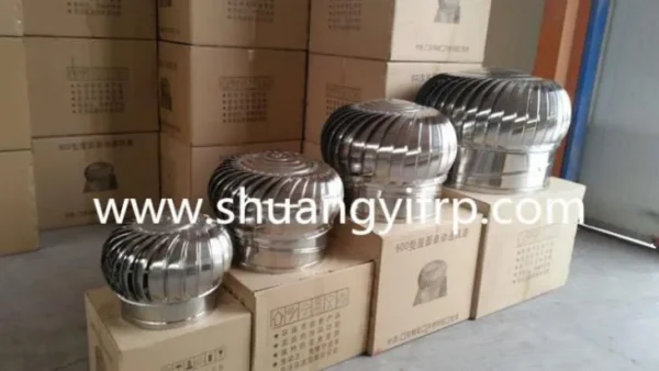 Roof Wind Ss304 Ventilator, 500mm, Stainless Steel, 1500 RPM - view 4