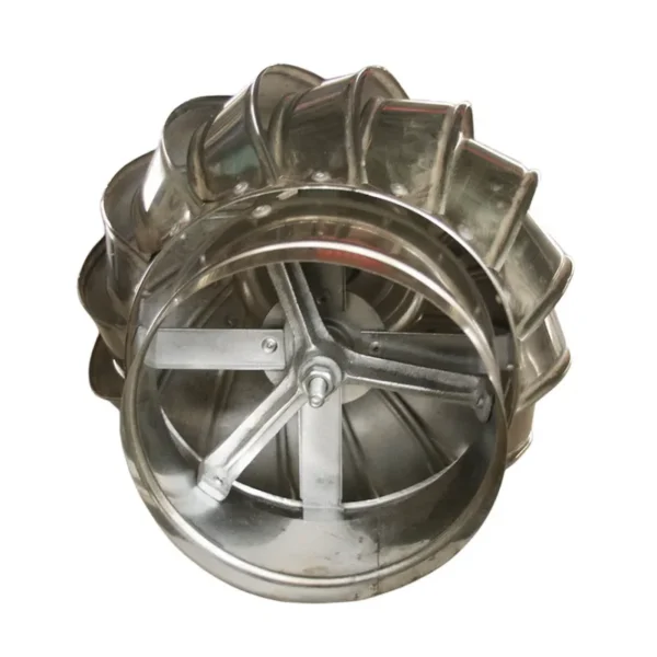 Roof Wind Ss304 Ventilator, 500mm, Stainless Steel, 1500 RPM - view 5