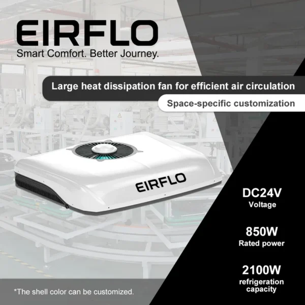 Rooftop All-in-one Air Conditioner, 12V/24V, 800W, 2300W - view 3
