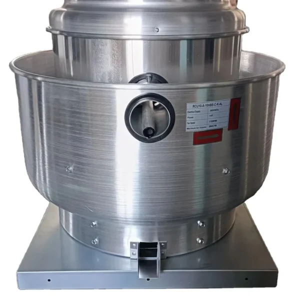 Rooftop Kitchen Smoke Extractor, 110, aluminum - view 4