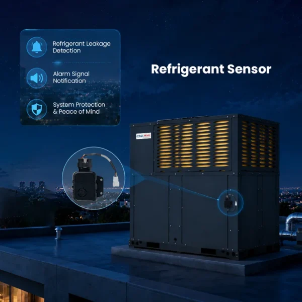 Rooftop Package Unit, 2-5, SEER2, EVI, Inverter - view 6