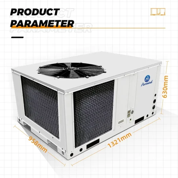 Rooftop Package Unit, 36000Btu, 48000Btu, 60000Btu, Inverter - view 4