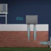 Rooftop Package Unit, 5Ton, 60000, SEER2, R32 - view 3