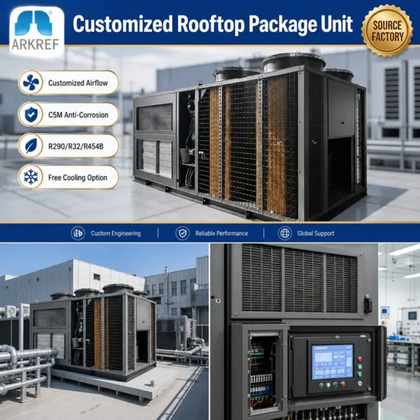 Rooftop Packaged Air Conditioner, ARKREF, R32, R290, Inverter - view 5