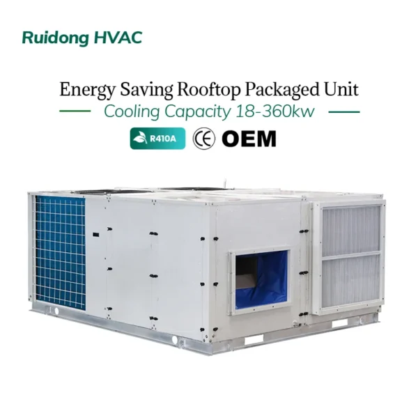 Rooftop Packaged Unit, HVAC, 18kw-360kw, R-410A