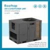 Rooftop Packaged Unit, Inverter, HVAC, 10-15 - view 4