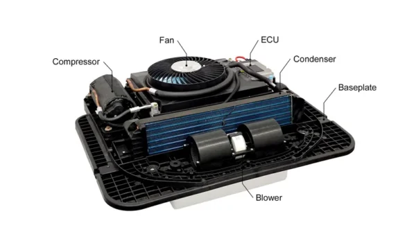 Rooftop Parking Air Conditioner, EIRFLO, T3000, 8300BTU, 780W - view 2