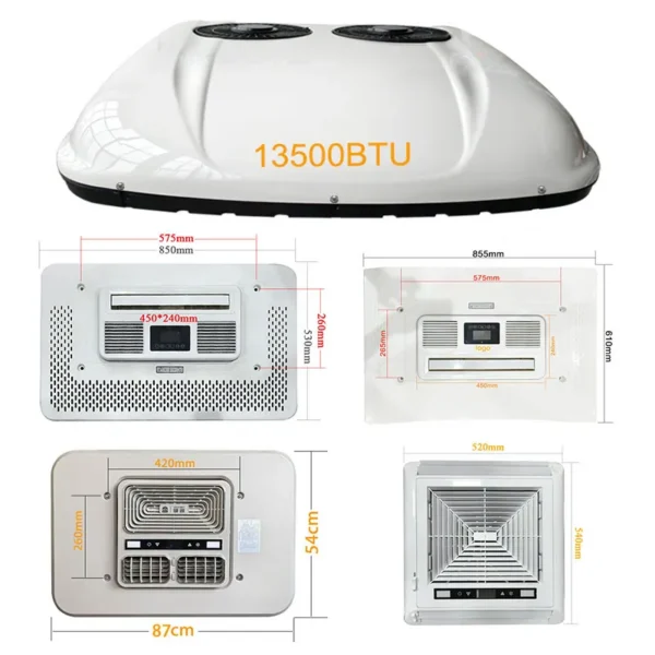 Rooftop Units, 12V, 24V, 48V, 72V