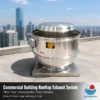 Rooftop Ventilation Fan, Aluminum, Axial, 220V/380V