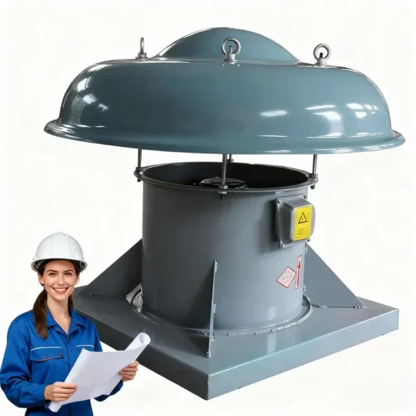 Rooftop Ventilation Frp Fan, Roof, Axial