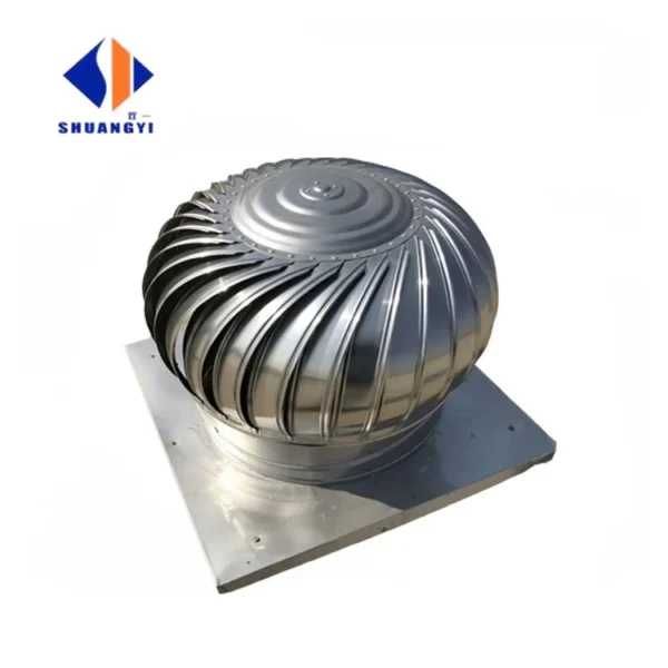 Rooftop Warehouse Exhaust Fan, 220V, Stainless Steel - view 2